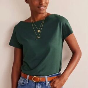 Boden Super Soft Boatneck Tee